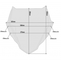 VIDRO GIVI FUMADO PARA YAMAHA MT-07 (18)