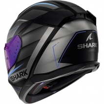 CASCO SHARK D-SKWAL 3 TAMAÑO MATE PRT/ANT/AZL