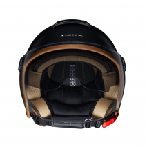 CAPACETE NEXX Y.10 SUNNY PRETO / CAMEL