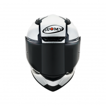 CAP SUOMY TRACK-1 REACTION BRANCO/PRETO
