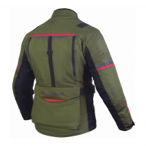 Casaco motard 4 estações Saturno verde