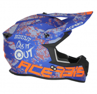 CAPACETE ACERBIS LINEAR 2206 CNZ/AZL