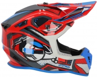 CAPACETE ACERBIS LINEAR 2206 VRM/AZL