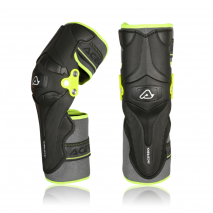 JOELHEIRAS ACERBIS X-STRONG PRETO/FLUO