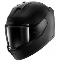 CASCO SHARK D-SKWAL 3 BLANK NEGRO MATE