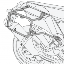 SUPORTE GIVI LATERAL OUTBACK YAMAHA TENERE 700