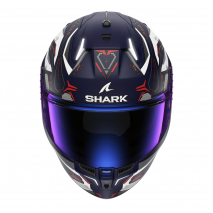 CAPACETE SHARK SKWAL i3 LINIK MAT AZL/BRC/VRM