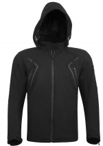 CHAQUETA DE MOTOR BONETTI SOFTSHELL NEGRO