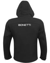 CHAQUETA DE MOTOR BONETTI SOFTSHELL NEGRO