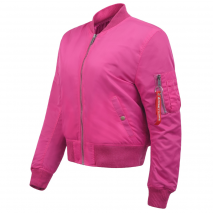 CASACO MOTARD LADY BOMBER  BONETTI ROSA