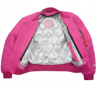 CASACO MOTARD LADY BOMBER  BONETTI ROSA