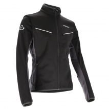CASACO ACERBIS TRACK SOFTSHELL PRETO/CINZA