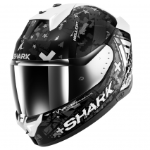 GORRA SHARK SKWAL i3 HELLCAT NEGRO/CROMO/GRIS