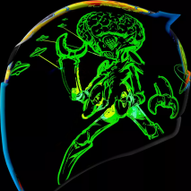 CASCO COMPLETO ICON AIRFLITE BUGOID BLITZ