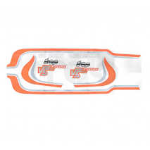 AUTOCOLANTES SACHS V5 TOP RACING ( JOGO ) LARANJA/