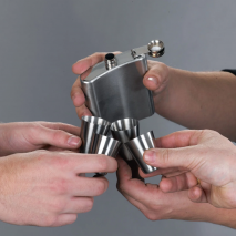 FRASCO 210 ml + 4 TAZAS