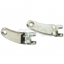 SUPORTES FAROL FAMEL XF17 CROMADOS ( PAR )