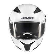 CAPACETE AXXIS PANTHER SV SOLID BRANCO BRILHO