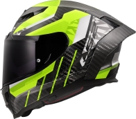 CAPACETE LS2 FF807 DRAGON CARB TRAX - AMARELO HI-V