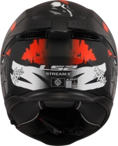 CAPACETE LS2 FF808 STREAM II ANGRY MONKEY - PRETO 