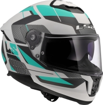 CAPACETE LS2 FF808 STREAM II ROAD - CINZA CLARO/BR