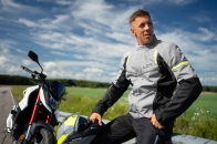 LINDSTRANDS CASACO TÊXTIL BACKAFALL CINZENTO/PRETO