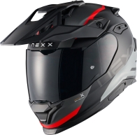 CAPACETE NEXX Y.TRAVL PRETO VERMELHO