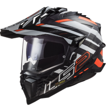 CAPACETE LS2 MX701 EXPLORER CARB EDGE PRT/LA/BRC