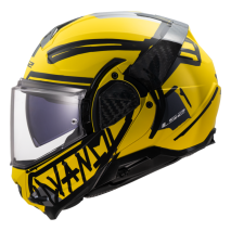 CAPACETE LS2 FF910 ADVANT II TAPE AMRL MATE/PRETO