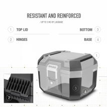 SHAD MALA TERRA TR41 PRETA C/ REDE