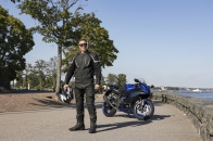 CASACO LINDSTRANDS SANDEN LEATHER/TEXTILE BLACK