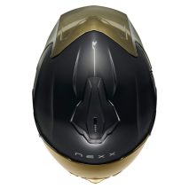 CAPACETE NEXX Y.100R SUBSONIC PRT/DOURADO
