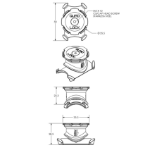 SUPORTE QUAD LOCK PARA BICICLETA