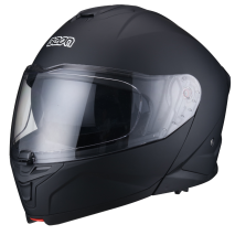 CAPACETE BEON B-711 FLIP UP SOLID PRETO MATE