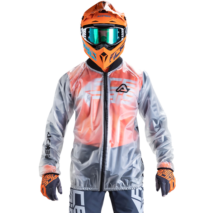 CHAQUETA IMPERMEABLE ACERBIS PRO 3.0 TRANSPARENTE 