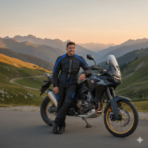 Pantalón impermeable MOTARD Cordura ARES