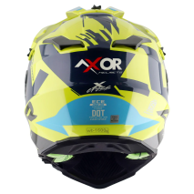 CAPACETE AXOR X-CROSS D/V X1 PRETO/AMARELO