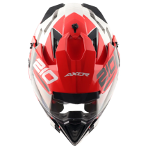 CAPACETE AXOR X-CROSS D/V SPEEDOMETER  VERMELHO