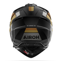 CAPACETE AIROH BANDIT HORN DOURADO MATE