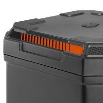 TOP CASE K-BOX PRETO 37LTS MONOLOCK