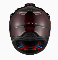 CAPACETE NEXX X.RALLY NAMIB CARBONO VERMELHO 