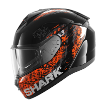 CAPACETE SHARK RIDILL 2 SPEED-VIB PRT/ANT/LAR