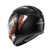 CAPACETE SHARK RIDILL 2 SPEED-VIB PRT/ANT/LAR