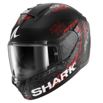 CAPACETE SHARK RIDILL 2 SPEED-VIB PRT/ANT/VRM