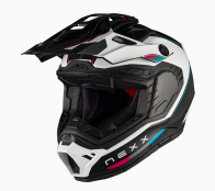 CAPACETE NEXX X.RALLY RAID AZUL/ROSA