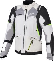 BLUSÃO ALPINESTARS STELLA ANDES V4 DS CINZA/FLUOR
