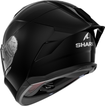 CAPACETE SHARK SKWAL CUP BLANK PRETO BRILHO