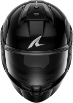 CAPACETE SHARK SKWAL CUP BLANK PRETO BRILHO