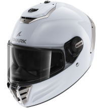 CAPACETE SHARK SPARTAN RS BLANK BRANCO GELO 