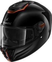 CAPACETE SHARK SPARTAN RS BLANK SP PRETO/BRONZE